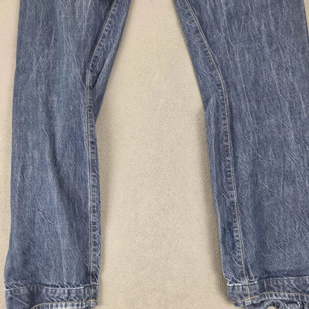 Vintage Levis Engineered Jeans Mens 30x32 Blue Twisted Button Fly Medium Wash